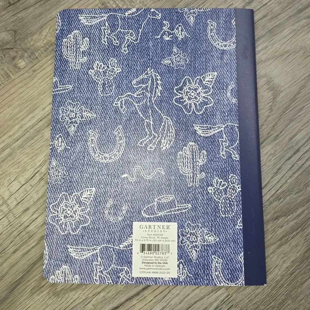 Notebook Nostalgia: The Denim & Ditsy Floral Collection
